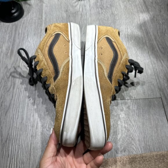 Vans Mens Geoff Rowley Low Skate Shoes Brown Suede  Vulc Size 11 main image 8